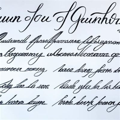 Who Created Cursive Handwriting: A Delve into the Origin and Evolution of a Beautiful Art Form